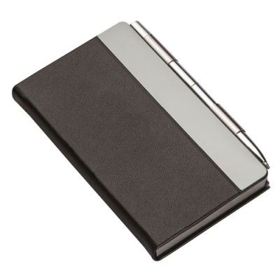  - PEN WITH METAL NOTE HOLDER