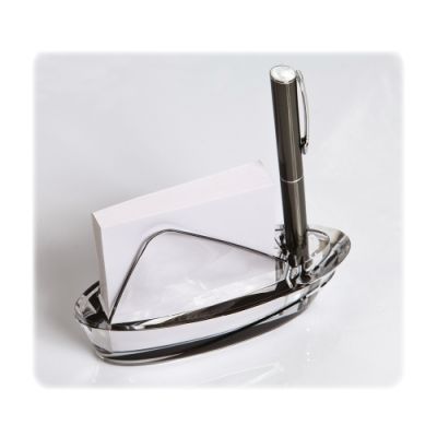  - ACRYLIC BLACK PAPERHOLDER (WITH PAPER)