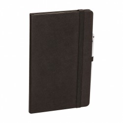 13x21 NOTEBOOK DIARY BLACK - Thumbnail