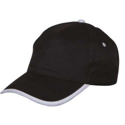  - STRIPED CAP BLACK