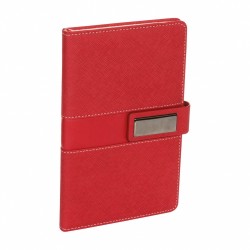 13x21 NOTEBOOK DIARY RED - Thumbnail