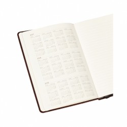 13x21 NOTEBOOK DIARY BLACK - Thumbnail