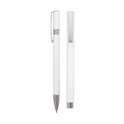 DATCA ALUMINIUM PEN SET WHITE - Thumbnail