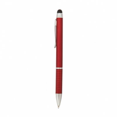  - DEREN TWO COLORS ALUMINIUM PEN CLARET RED