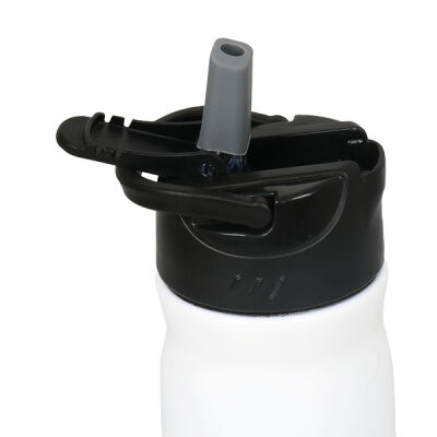 EMZİKLİ MATARA 500 ML BEYAZ - 2