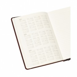 14x20 NOTEBOOK DIARY RED - Thumbnail