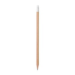  - NATUREL PENCIL WITH ERASER WOODEN